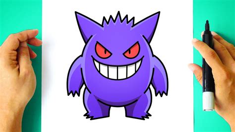 How to Draw a Gengar .